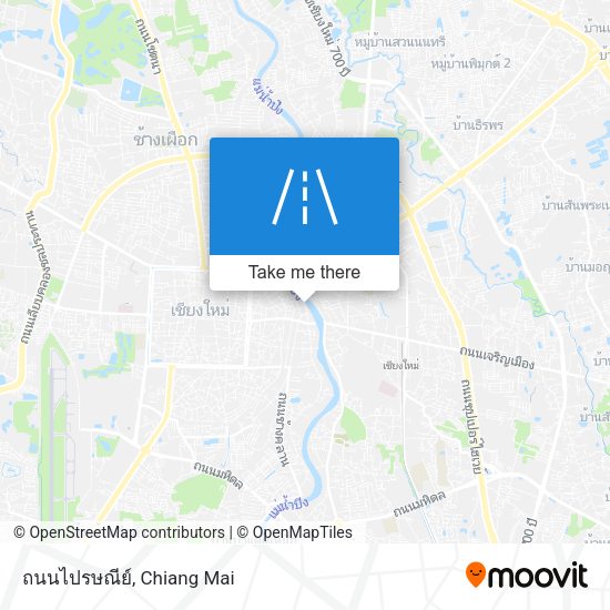 ถนนไปรษณีย์ map