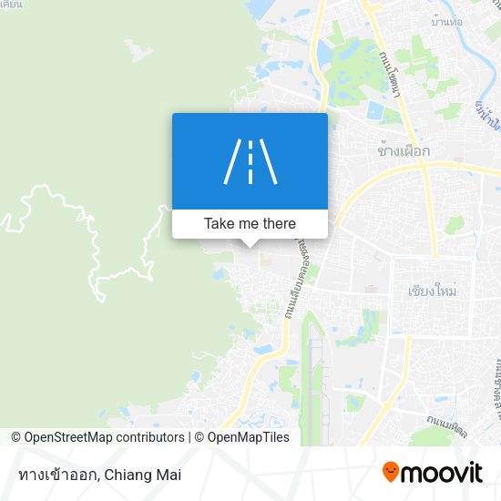 ทางเข้าออก map