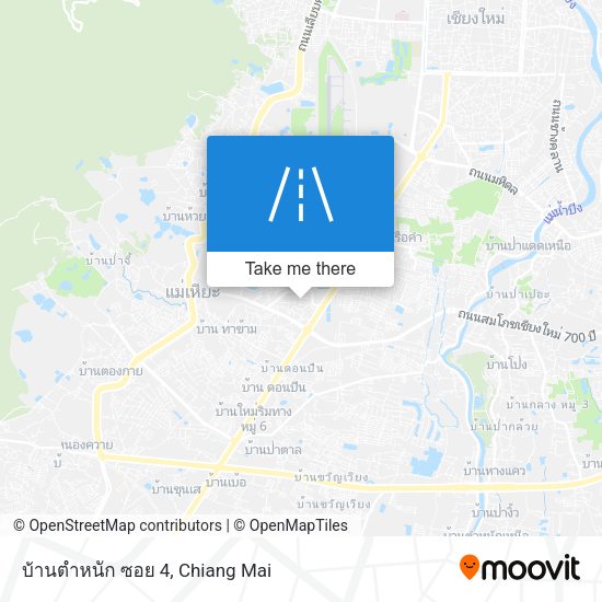บ้านตำหนัก ซอย 4 map