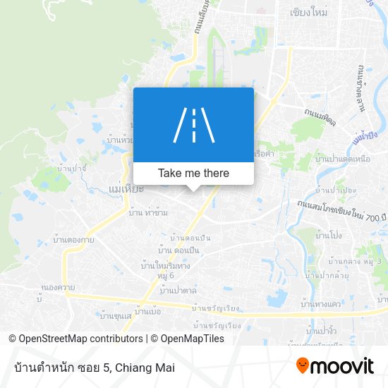 บ้านตำหนัก ซอย 5 map