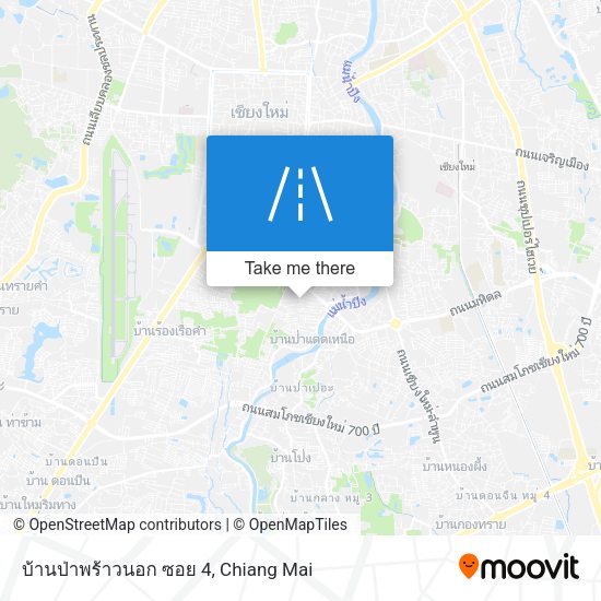 บ้านป่าพร้าวนอก ซอย 4 map