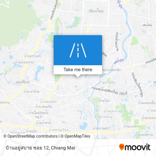 บ้านอยู่สบาย ซอย 12 map
