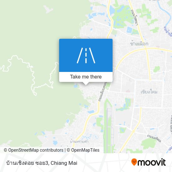 บ้านเชิงดอย ซอย3 map
