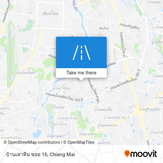 บ้านเสาหิน ซอย 16 map