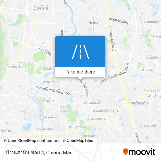 บ้านเสาหิน ซอย 4 map