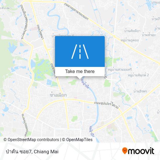 ป่าตัน ซอย7 map