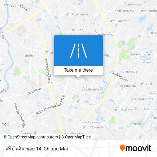 ศรีบัวเงิน ซอย 14 map