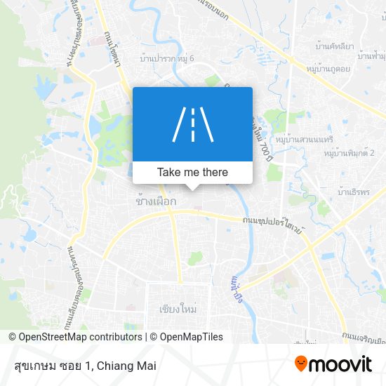 สุขเกษม ซอย 1 map