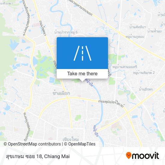 สุขเกษม ซอย 18 map