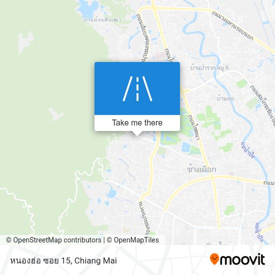 หนองฮ่อ ซอย 15 map