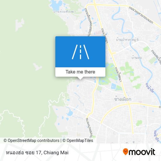 หนองฮ่อ ซอย 17 map