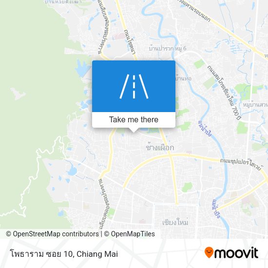 โพธาราม ซอย 10 map