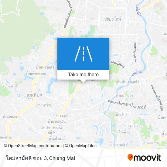 ใหม่สามัคคี ซอย 3 map