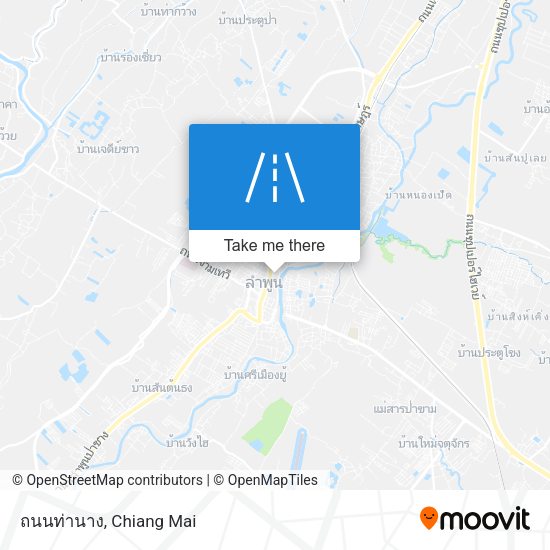 ถนนท่านาง map