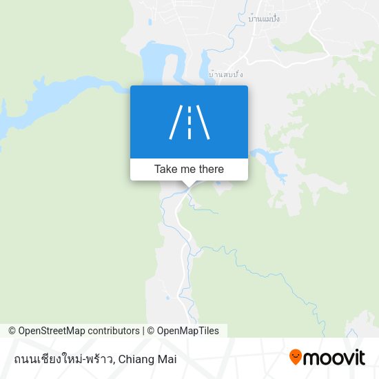 ถนนเชียงใหม่-พร้าว map