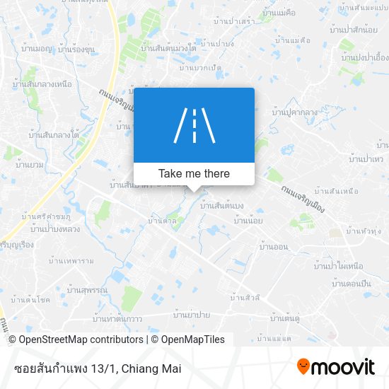 ซอยสันกำแพง 13/1 map