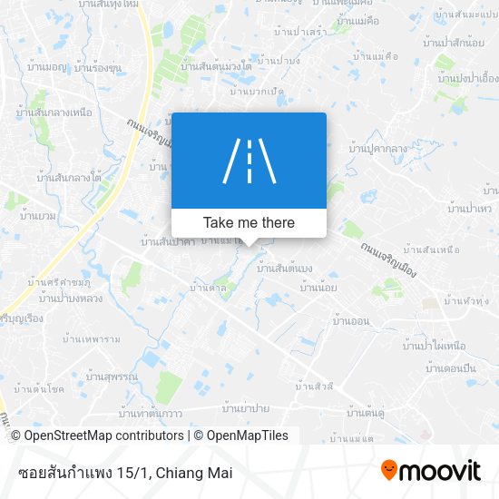 ซอยสันกำแพง 15/1 map