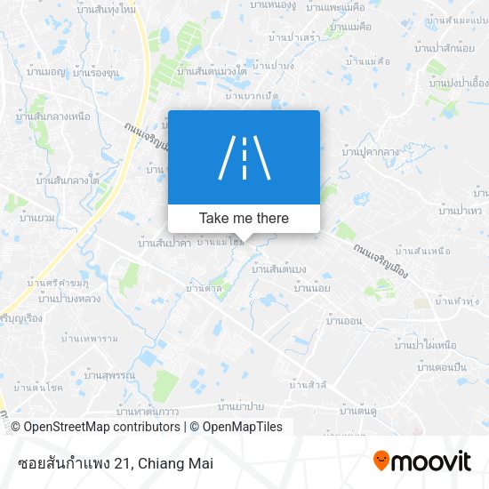 ซอยสันกำแพง 21 map