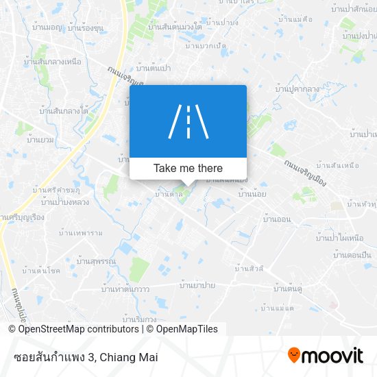 ซอยสันกำแพง 3 map