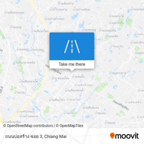 ถนนบ่อสร้าง ซอย 3 map