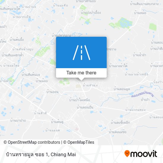 บ้านทรายมูล ซอย 1 map