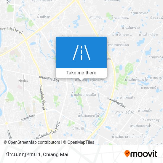 บ้านมอญ ซอย 1 map