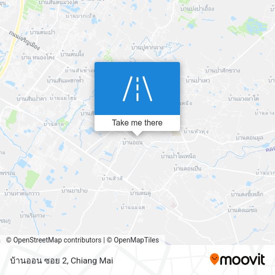 บ้านออน ซอย 2 map