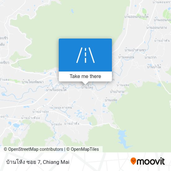 บ้านโห้ง ซอย 7 map