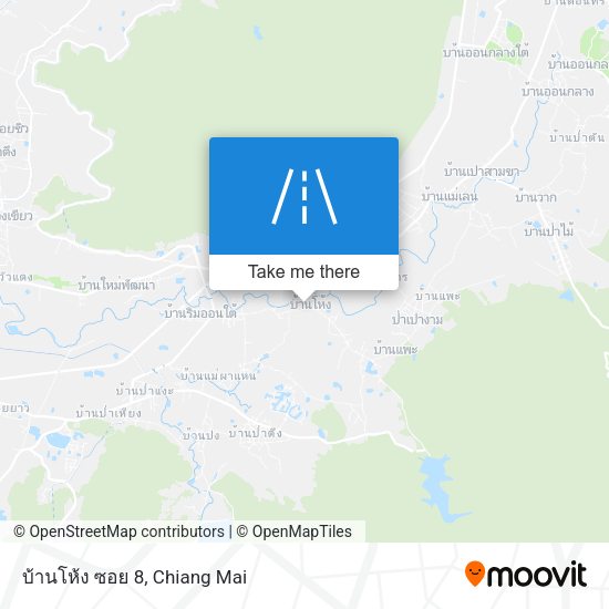 บ้านโห้ง ซอย 8 map