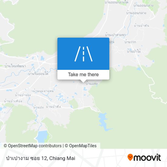 ป่าเปางาม ซอย 12 map