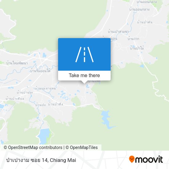 ป่าเปางาม ซอย 14 map