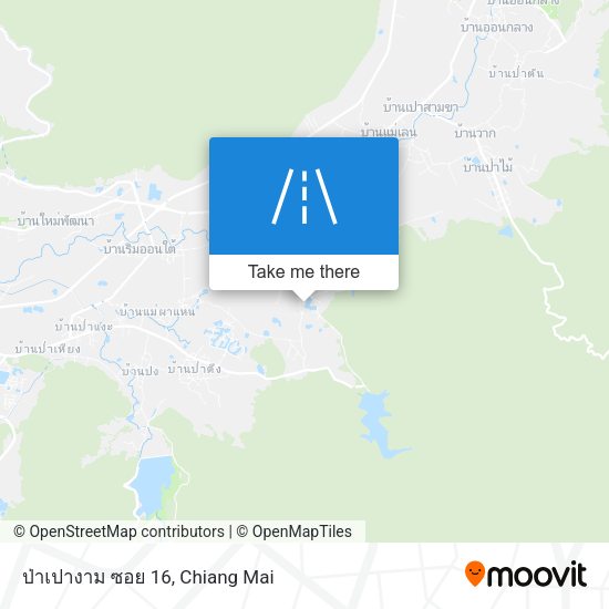 ป่าเปางาม ซอย 16 map