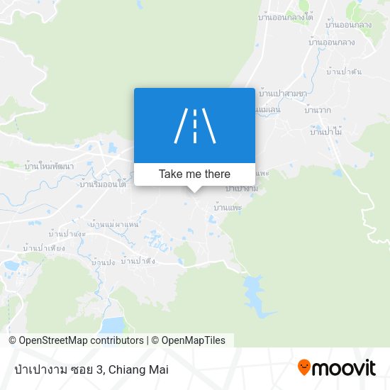 ป่าเปางาม ซอย 3 map