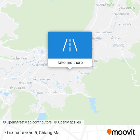 ป่าเปางาม ซอย 5 map