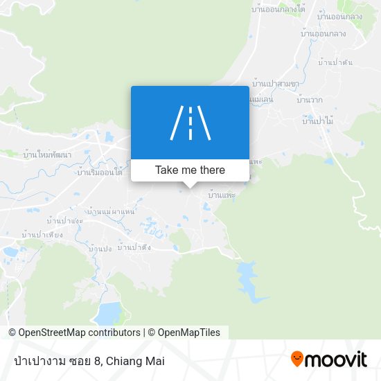 ป่าเปางาม ซอย 8 map