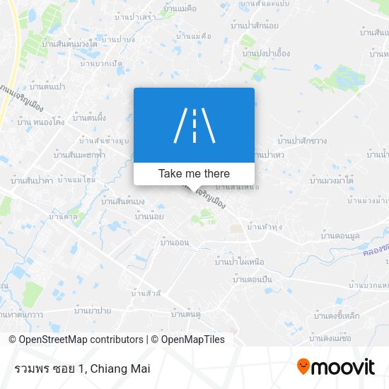 รวมพร ซอย 1 map