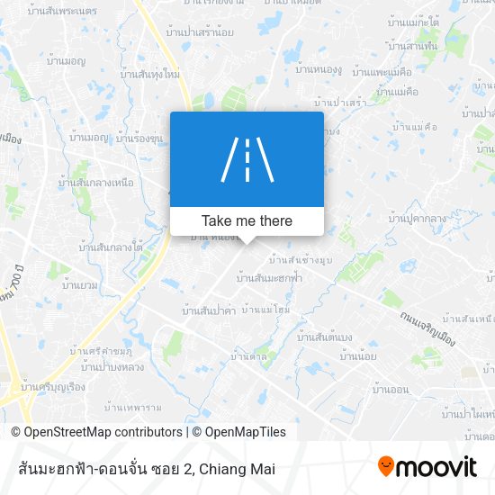 สันมะฮกฟ้า-ดอนจั่น ซอย 2 map