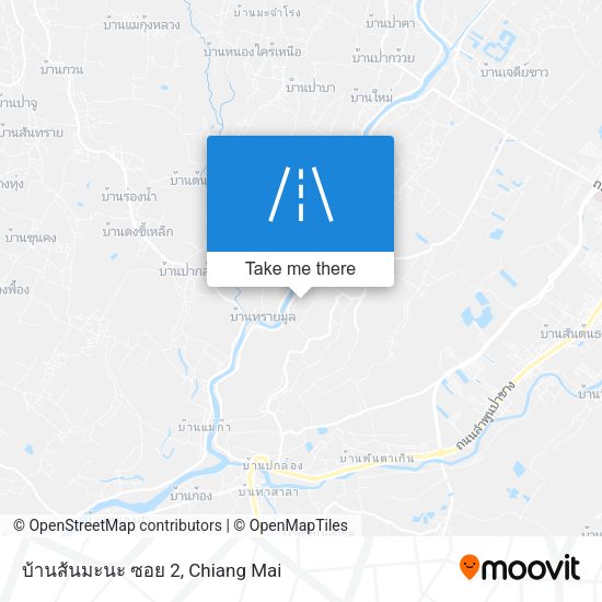 บ้านส้นมะนะ ซอย 2 map