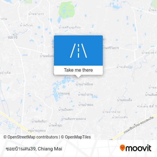 ซอยบ้านสน39 map