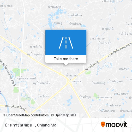 บ้านการุณ ซอย 1 map