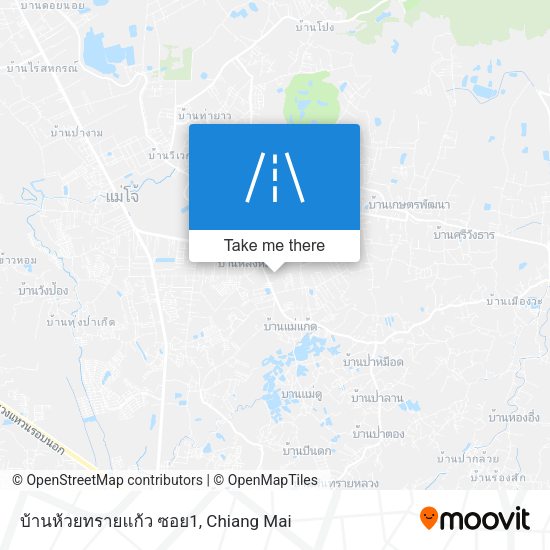 บ้านห้วยทรายแก้ว ซอย1 map
