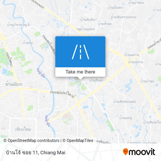 บ้านโจ้ ซอย 11 map