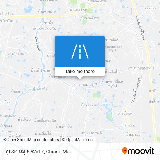 กู่แดง หมู่ 6 ซอย 7 map