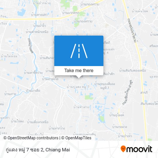 กู่แดง หมู่ 7 ซอย 2 map