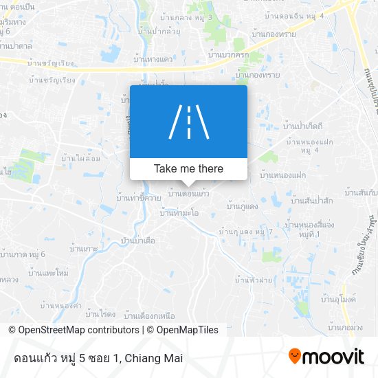 ดอนแก้ว หมู่ 5 ซอย 1 map