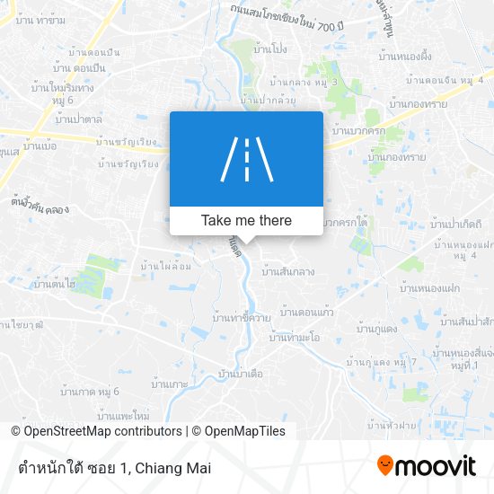 ตำหนักใต้ ซอย 1 map