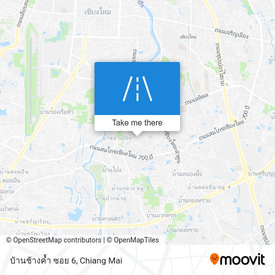 บ้านช้างค้ำ ซอย 6 map