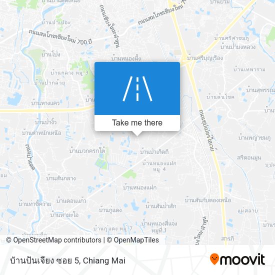 บ้านปันเจียง ซอย 5 map