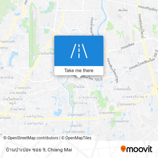 บ้านป่าเปอะ ซอย 9 map