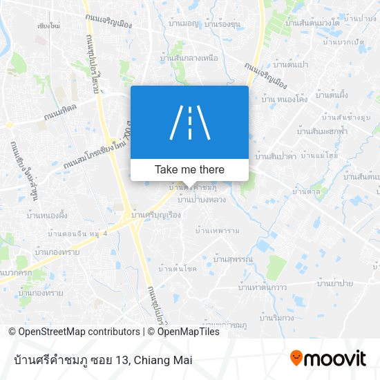 บ้านศรีคำชมภู ซอย 13 map